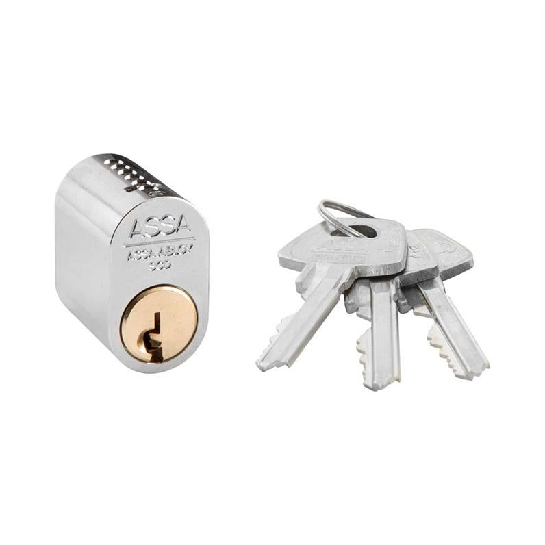 ASSA 363105-120-011 lock cylinder, chrome-plated