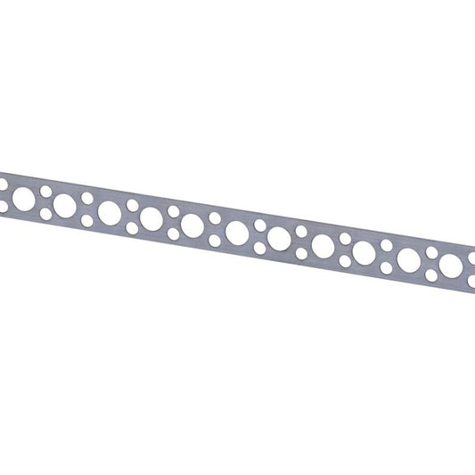 Tvirtinimo juosta, perforuota, 12 x 1 mm, 10 m