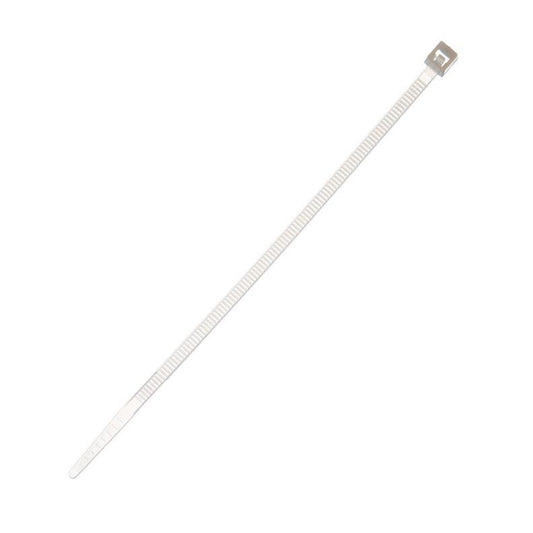 Tvirtinimo dirželis Elematic, 3,5 x 140 mm, baltas