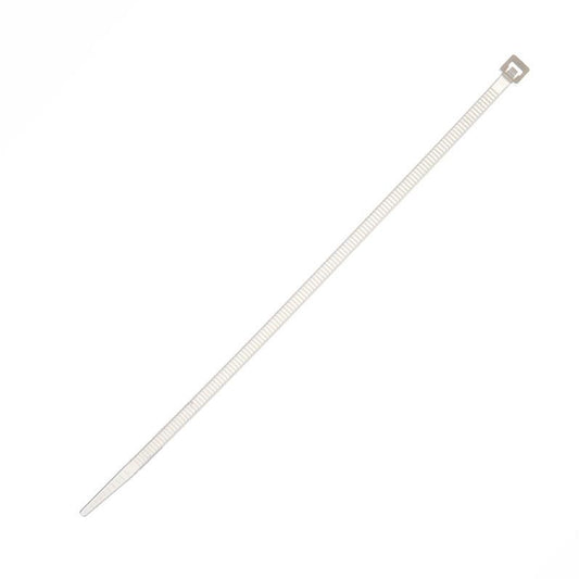 Tvirtinimo dirželis Elematic, 4,5 x 200 mm, baltas
