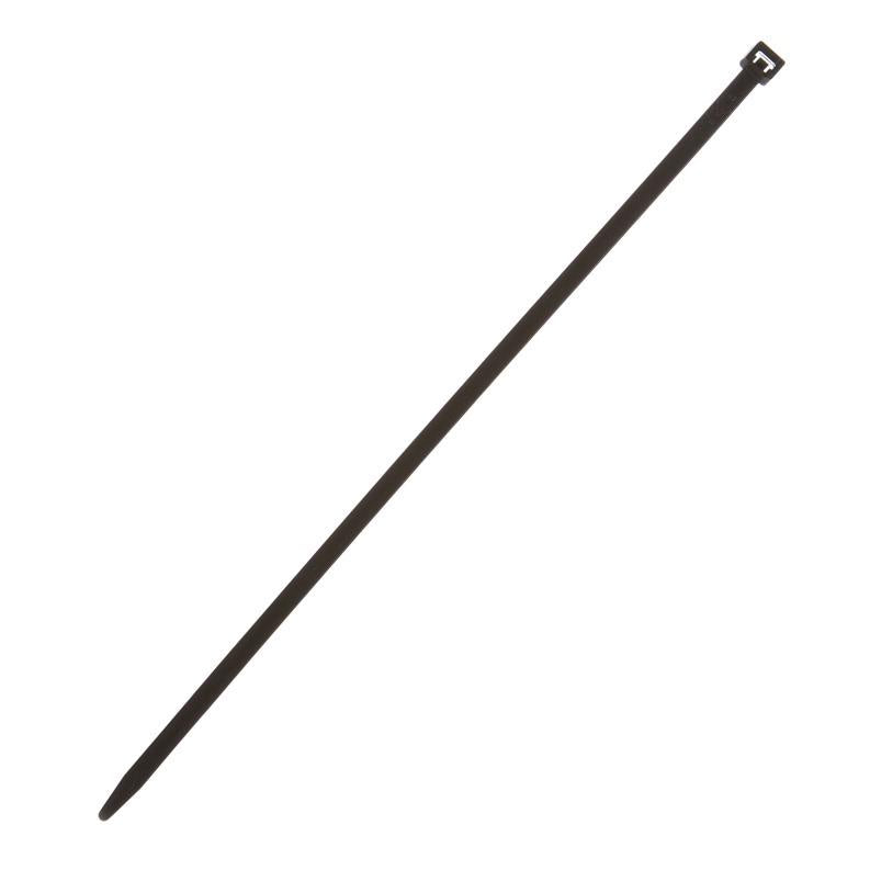 Opaska zaciskowa Elematic, 7,5 x 365 mm, czarna
