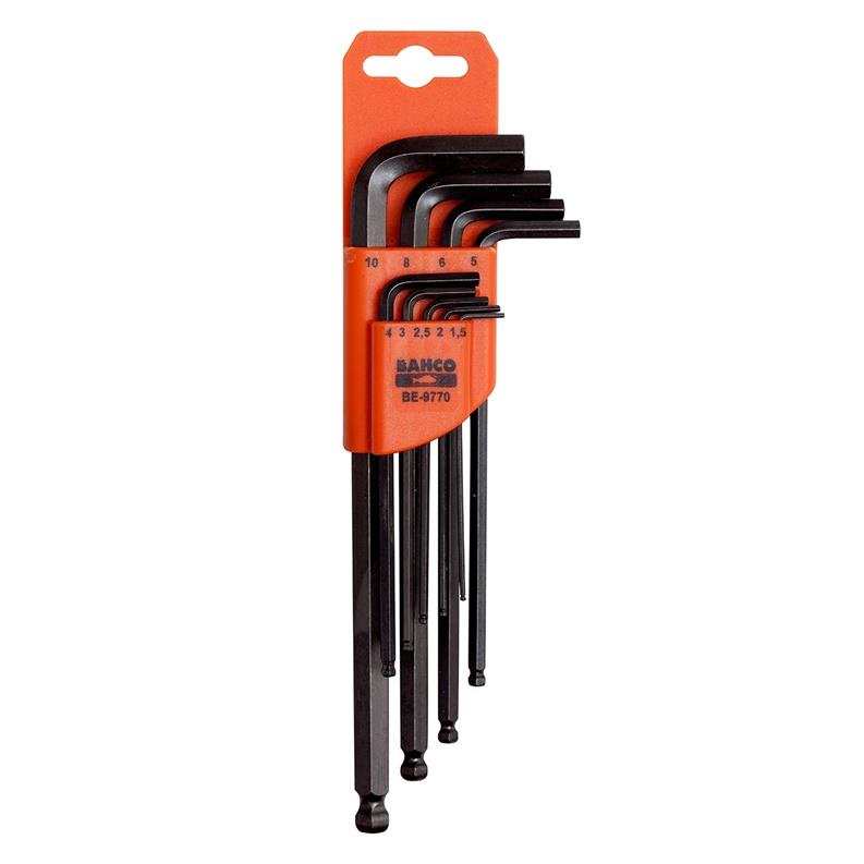 BAHCO Hex Key Set 9770 L-shaped 9 pcs.