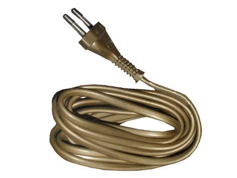 Cable with ZAMEL plug, 5 m, bronze
