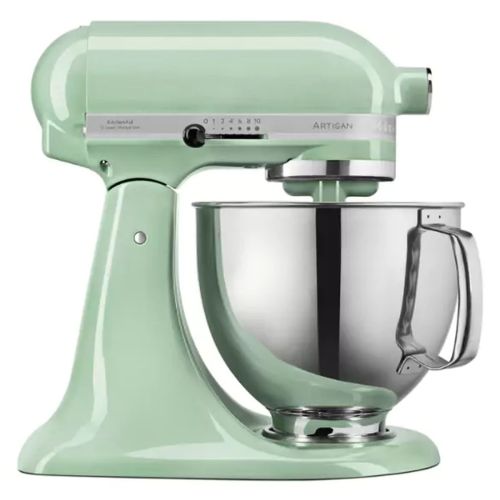 KitchenAid Artisian virtuvinis kombainas 4.8, 300 W, 10 Speed, Pistachio 5KSM175PSEPT, balta spalva