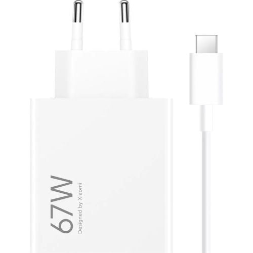 Xiaomi kelioninis įkroviklis HyperCharge Combo Type-A 67 W BHR9465EU, balta spalva