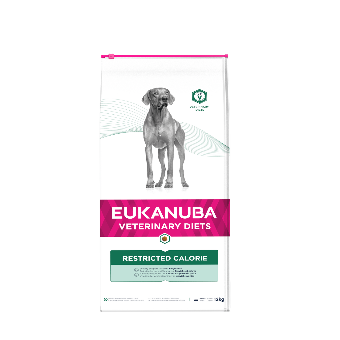 Eukanuba VD Restricted Calories maistas šunims su vištiena, 12kg