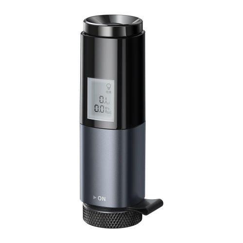 Baseus Car įrankis Alcohol Breathalyser Breathless Series, PD 5V (su USB - Type-C 1m laidas), (CRCX-01), juoda spalva