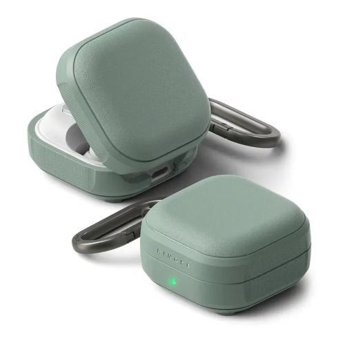 Ringke Buds4/4 Pro dėklas Onyx magnetinis Sage, žalia spalva