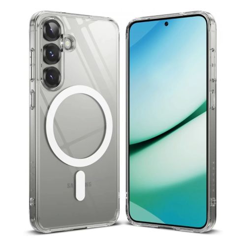 Ringke Galaxy S25 dėklas Fusion magnetinis, skaidri spalva