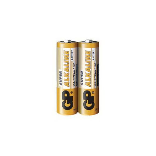 GP baterija (LR6) AA Alkaline Super (2 batteries / shrink) 1.5V