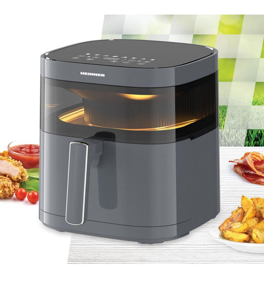 Karšto oro gruzdintuvė 2200W, 5.7L HAF-B6GRY17LG HEINNER