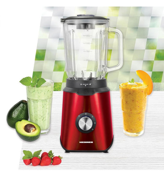 Kokteilinė 1000W, 1.5L HBL-1000RED HEINNER
