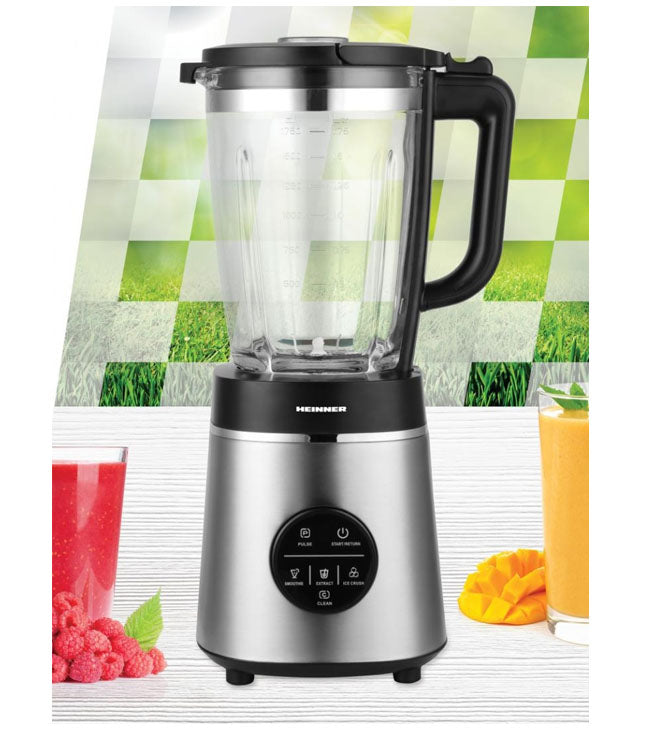 Kokteilinė, stiklinis indas, 1400W, 1.75L HBL-D1400SS HEINNER