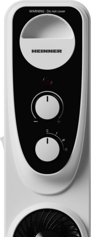 Tepalinis radiatorius 1000W/1300W/2500W HOH-MVT13WH-BK HEINNER