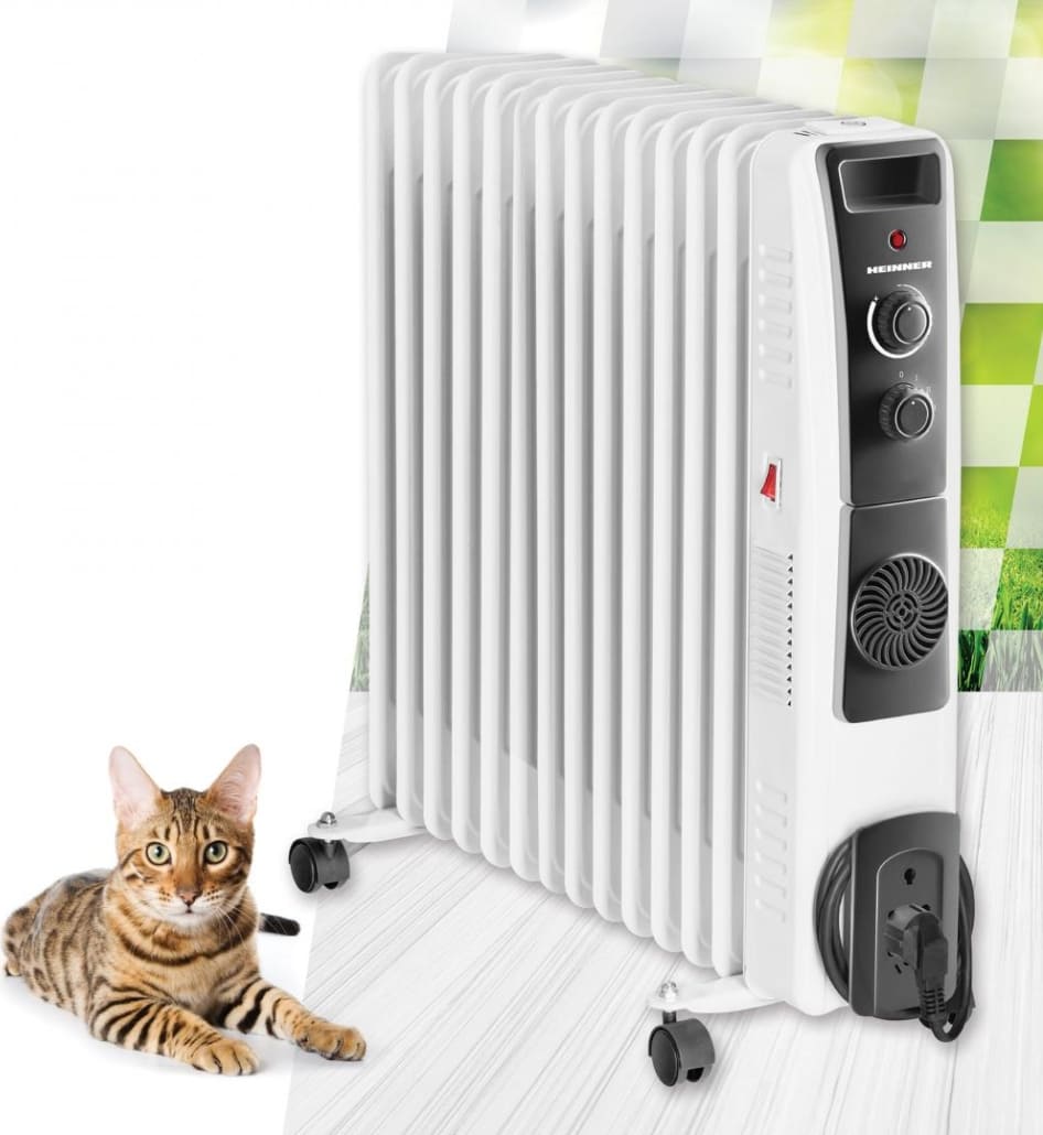 Tepalinis radiatorius 1000/1500/2500W HOH-YV13BK HEINNER