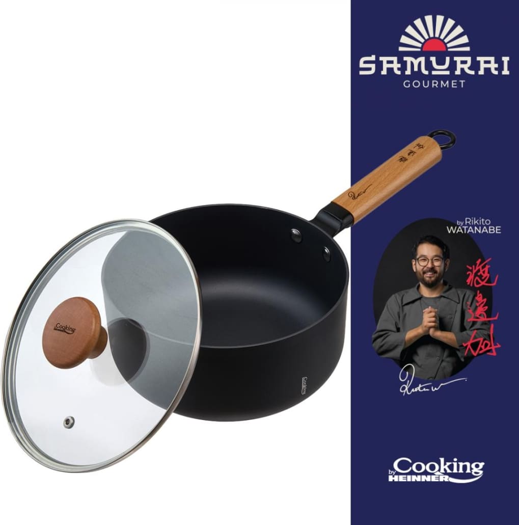 Puodas aliuminio su keramikos danga 2.7L 20x9.5cm HR-SNT-C20 HEINNER