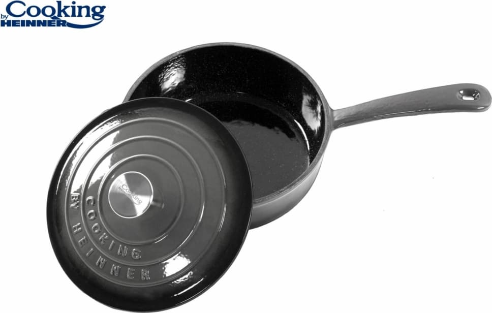 Puodas su dangčiu emaliuoto ketaus 2.5L 24x8cm HR-ZVC-TA24 HEINNER