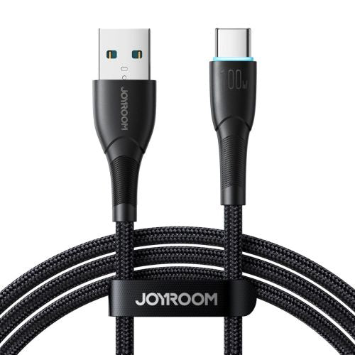 Joyroom USB - USB-C laidas Starry Series, 480mb/s, 100 W, 1m, (SA32-AC6), juoda spalva