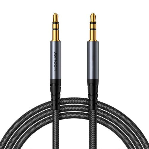 Joyroom Audio laidas Stereo, 3.5 mm Mini Jack, 1.2m, (SY-A08), juoda spalva
