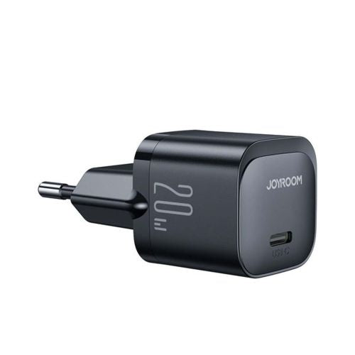 Joyroom kelioninis įkroviklis Mini Type-C, PD 20 W, (JR-TCF02), juoda spalva