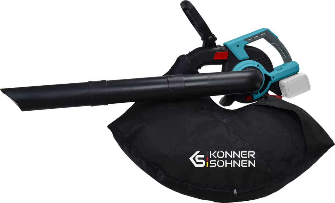 Lapų pūstuvas -siurblys 40V 2x4.0Ah KS LBV-40V-240 KONNER & SOHNEN