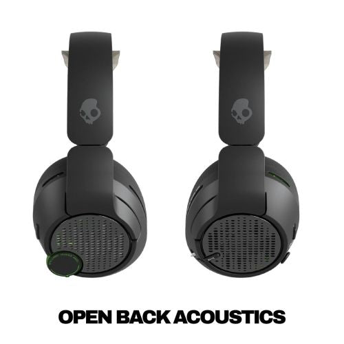 Skullcandy Crusher PLYR 720 Bluetooth belaidės ausis apgaubiančios ausinės su Mic, BT 5.3, skirtas XBOX, (S6PXW-T964), juoda