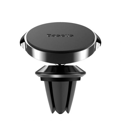 Baseus automobilinis laikiklis Small ears series magnetinis suction bracket (Air outlet type) (SUER-A01), juoda spalva