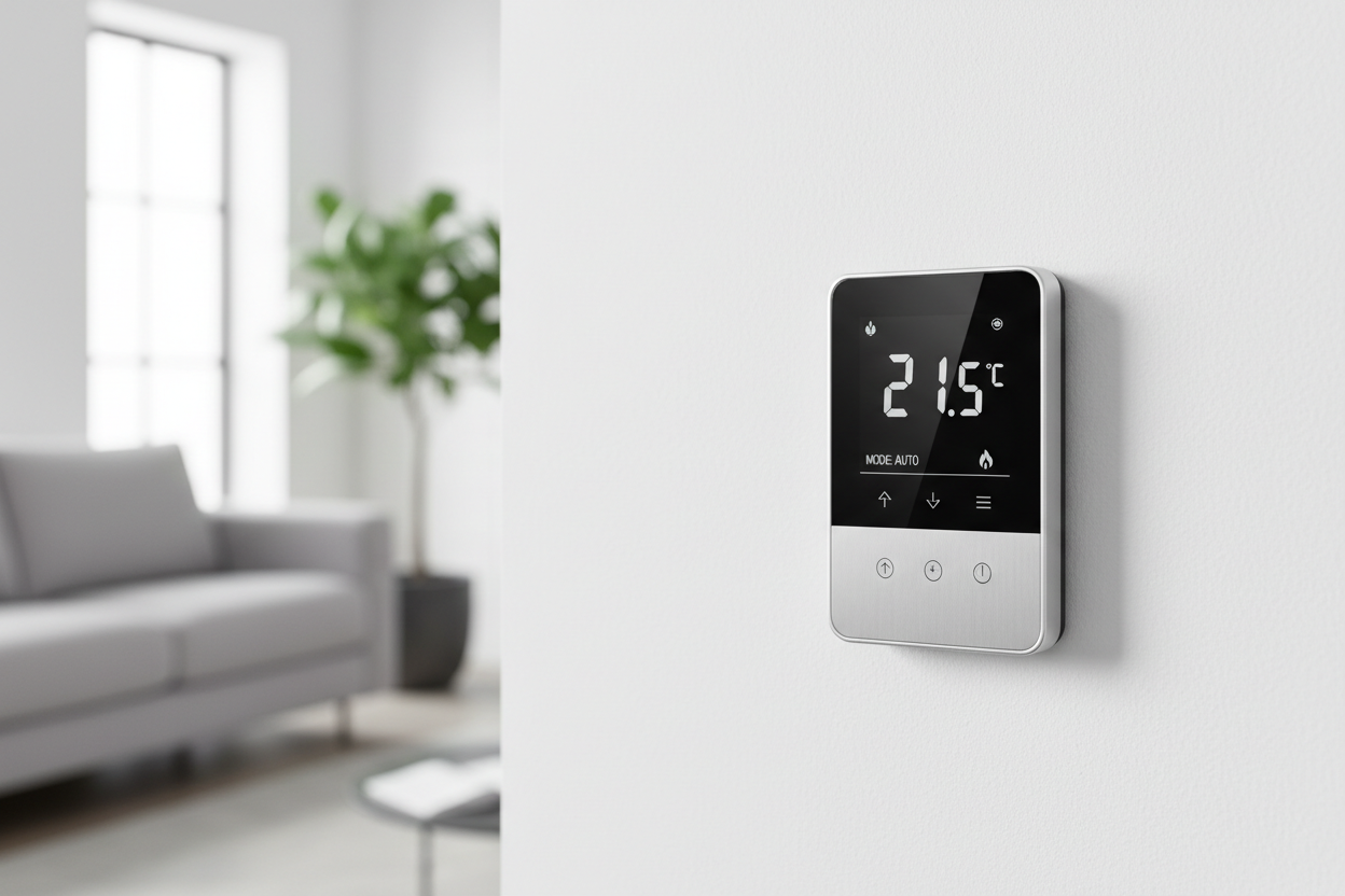 Patalpų termostatai centrinio šildymo sistemoms. Programuojami ir neprogramuojami. Greitas pristatymas