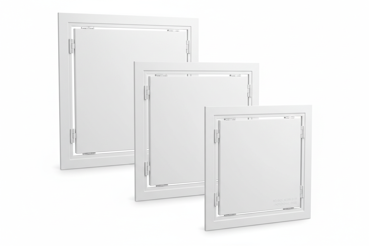 Revizinės durelės 15×15 iki 60×60 cm. Europlast, Knauf. Sienoms ir luboms. Greitas pristatymas 