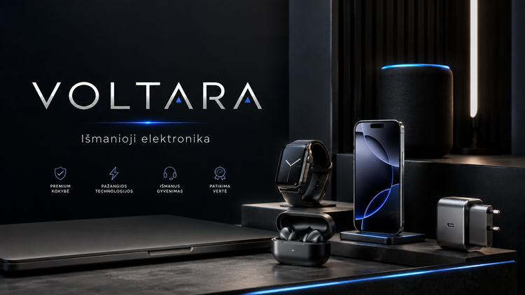VOLTARA – elektronika ir išmanioji technika