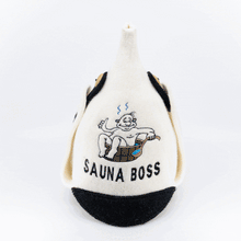 Czapka do sauny „Sauna Boss” 100% wełna
