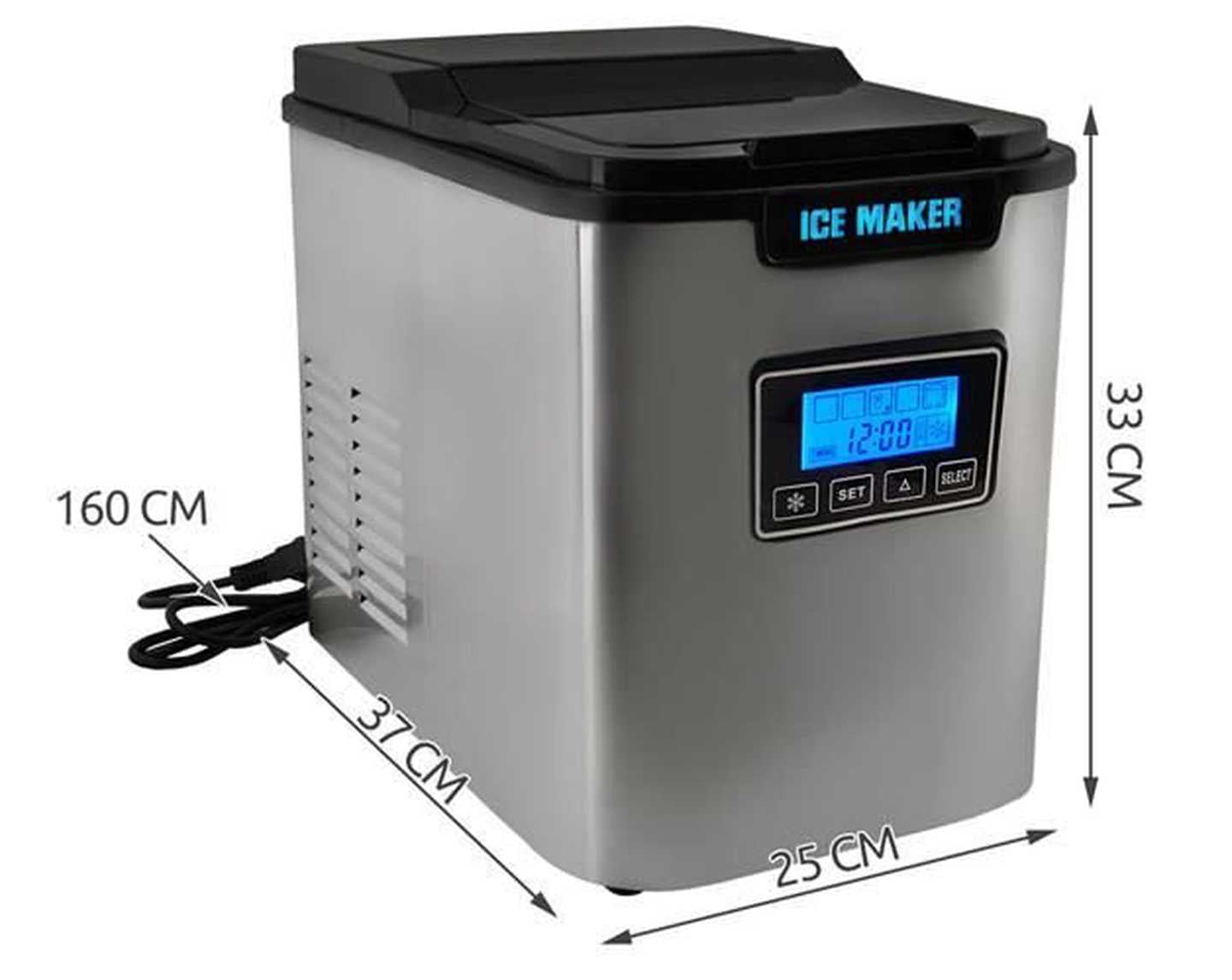 Ledo kubelių gaminimo aparatas Malatec 12516, 120 W