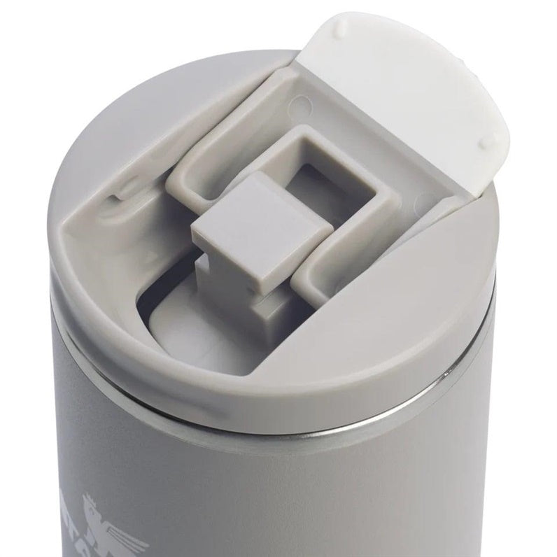 Termopuodelis Stanley The Transit Fliptop, 0.470 l, pilka
