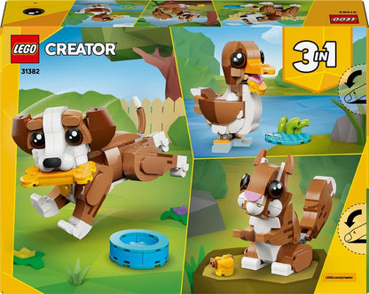 Konstruktorius LEGO® Creator 3in1 šuniukas 31382, 336 vnt.