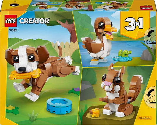 Konstruktorius LEGO® Creator 3in1 šuniukas 31382, 336 vnt.