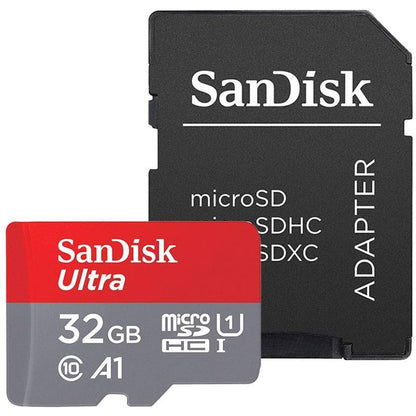 Atminties kortelė SanDisk Ultra, 32 GB, 120 Mb/s - 10 Mb/s