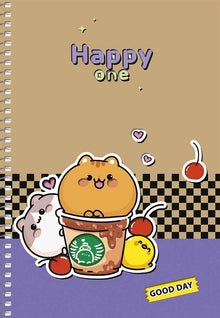 Notebook A5-SC-096-6138K, squared, 96 sheets
