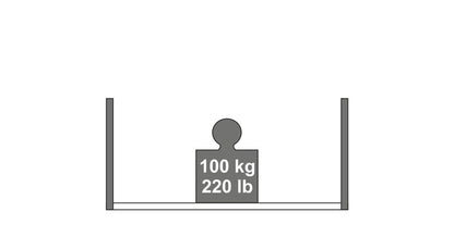 Laikiklis padangoms Dolle Tire Up, 105 x 65 x 50 cm, juodas