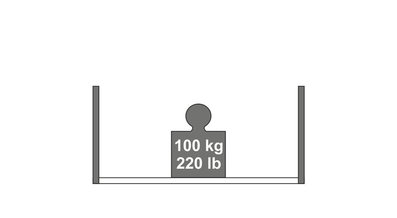 Laikiklis padangoms Dolle Tire Up, 105 x 65 x 50 cm, juodas