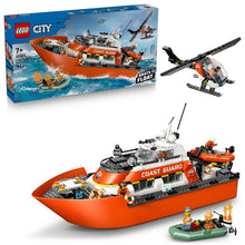 Constructor LEGO® City Rescue Boat 60504, 742 pcs.