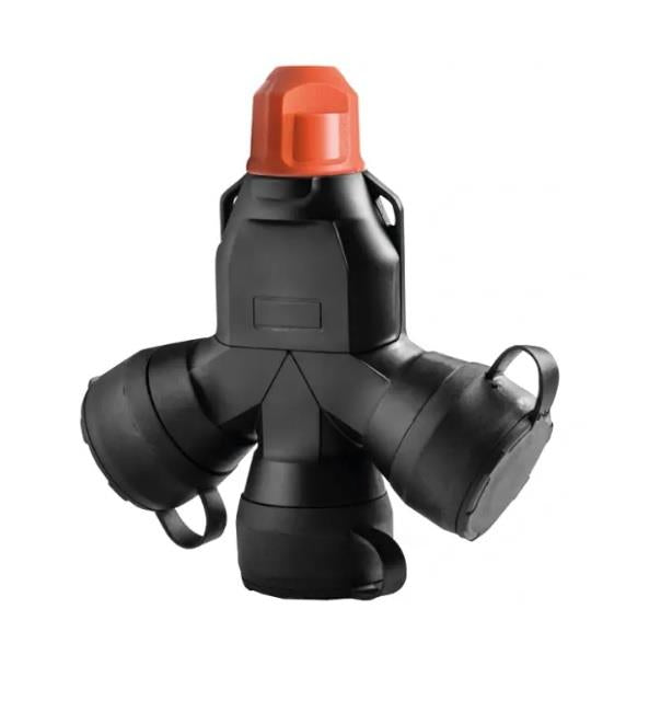 Gniazdo 3-miejscowe ELEKTRO-PLAST, 16A, 250V, IP54