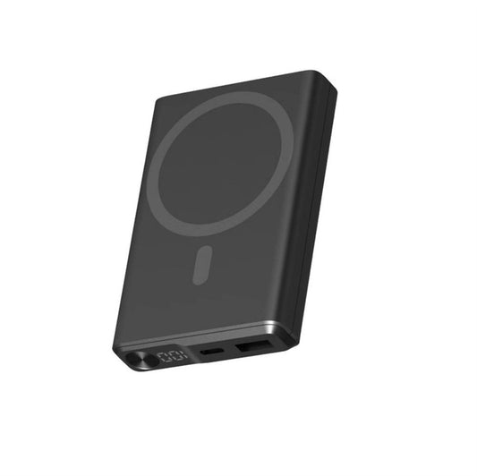Power bank Ksix, 10000 mAh, juoda sp.