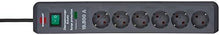 Power strip BRENNENSTUHL, 6-gang, 2 m