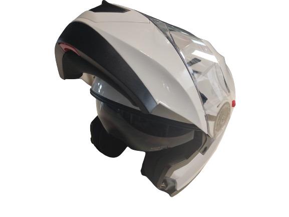 Motorcycle helmet YM-925, XL (61-62 cm), white