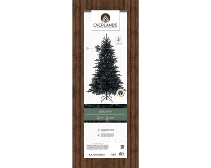 Artificial Christmas Tree Christmas Touch Black 210 cm