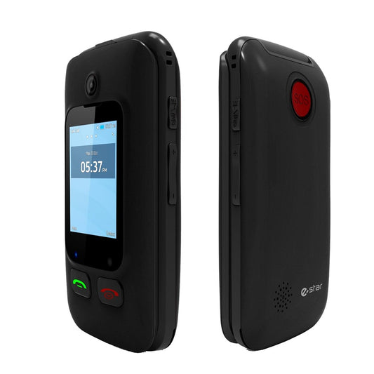Mobilusis telefonas Digni Flip, juodas