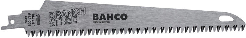 Tiesinio pjūklo geležtė Bahco 7TPI 200mm, 1 vnt.