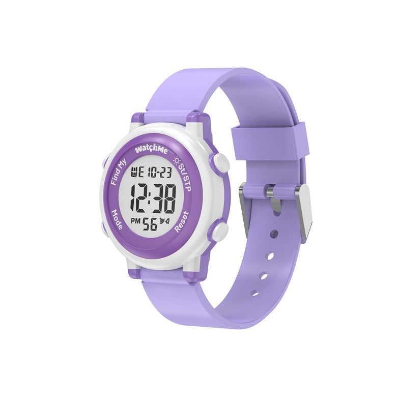 DIGITAL CLOCK SPONGE WATCHME PURPLE