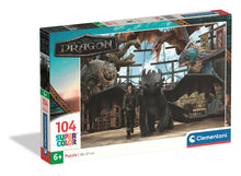 Puzzle Clementoni Super Color Dragon 25079, 38x 27, 104 pcs