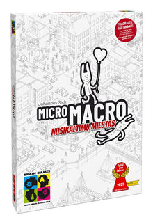 Board game MicroMacro: Crime City, LT
